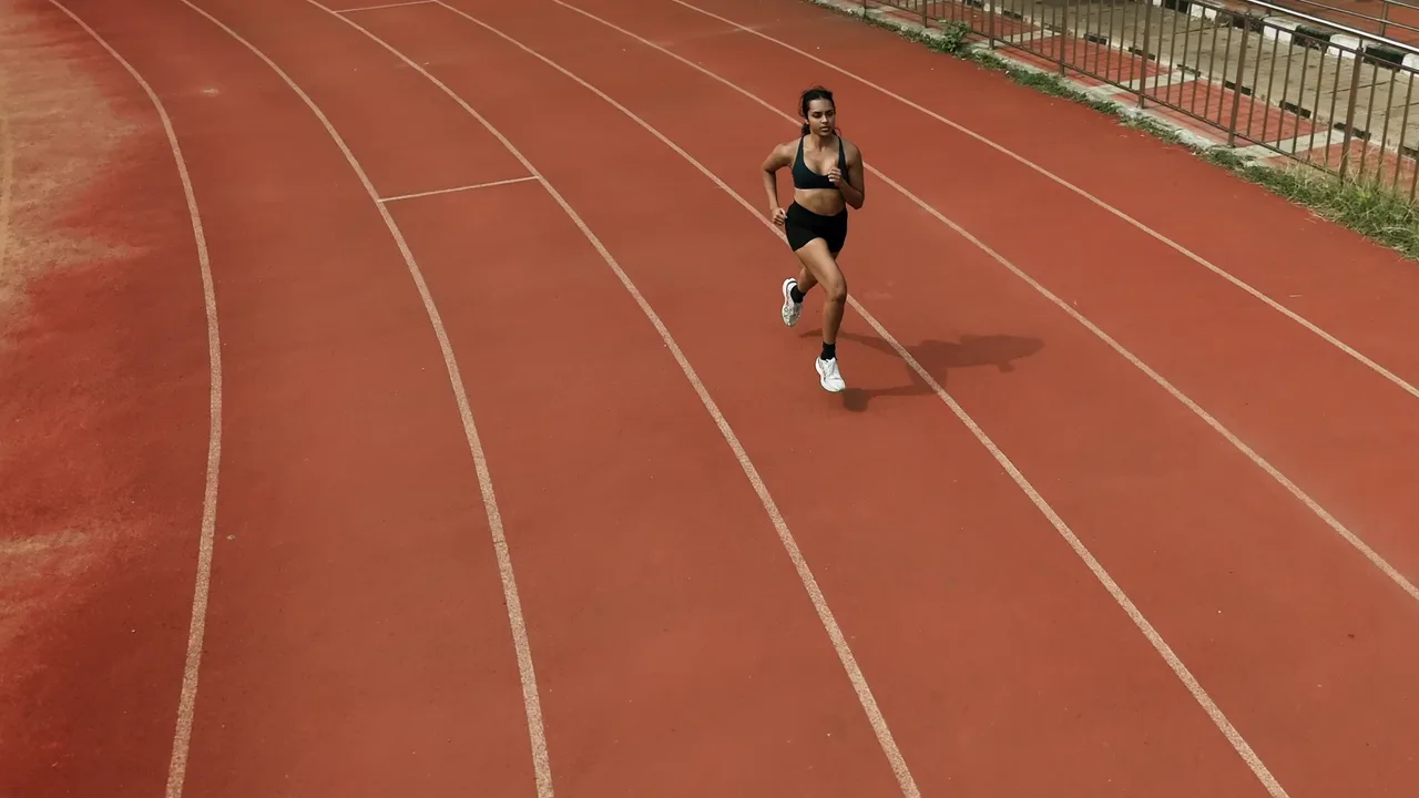 Athletes training across boxing, sprinting and field sport in the EvoQuest brand film